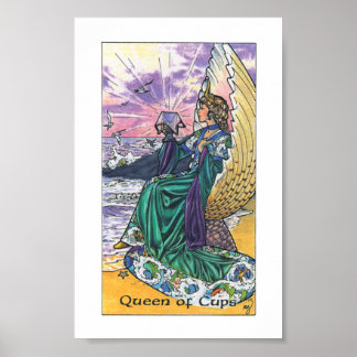 Poster Robin Wood Tarot - Rainha das Copas