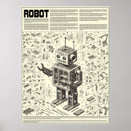 Poster Robô