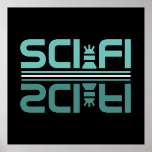 Poster Robô de Ficção Científica