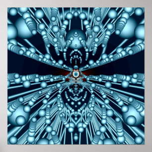 Pôster robô do deepspace