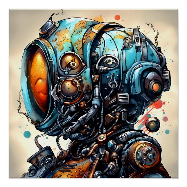 Pôster Robô II (Frente)