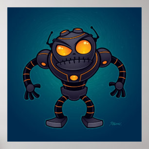 Pôster Robô Zangado