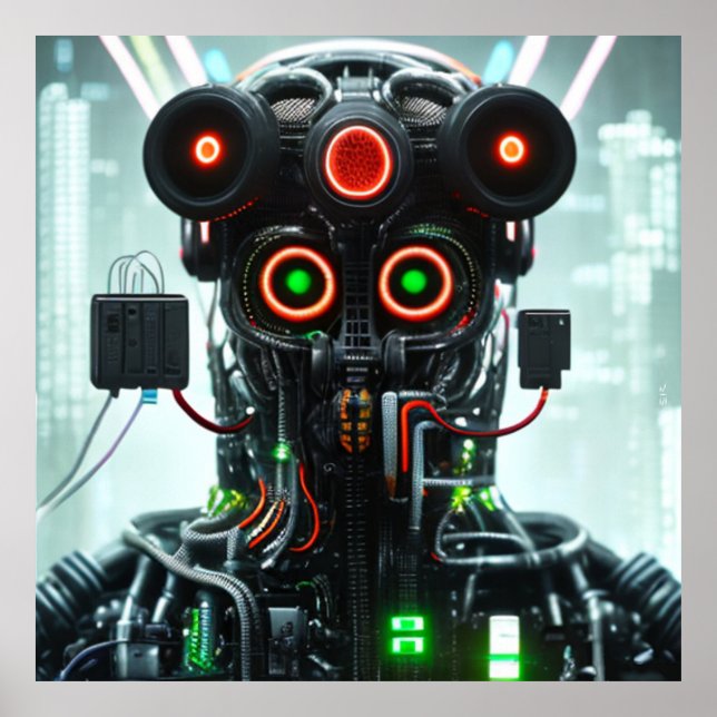 Poster Robot 5 matte (Frente)