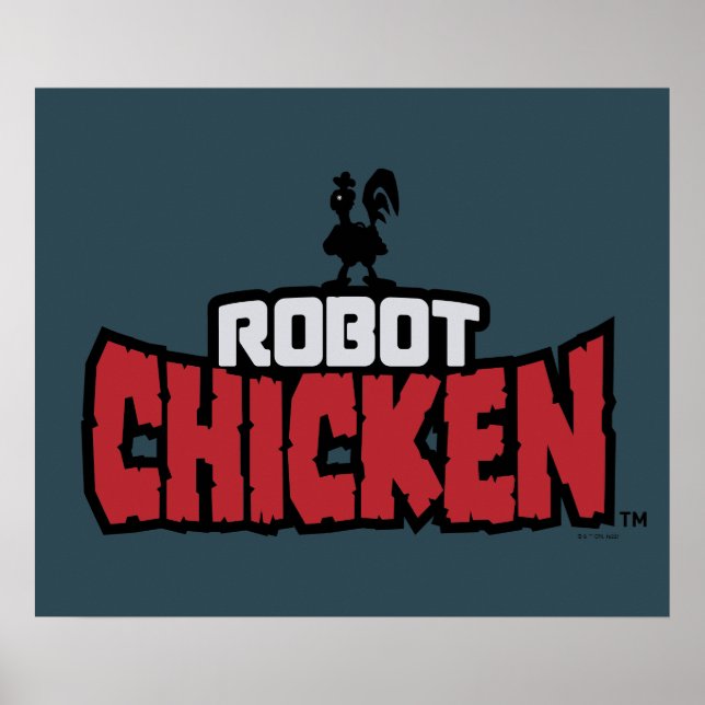 Poster Robot Chicken Logo (Frente)