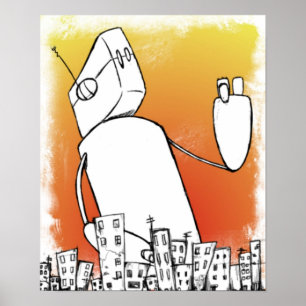 Pôster Robot Overlord