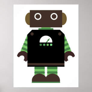 Pôster Robot Print