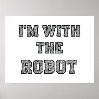 Poster Robot Text