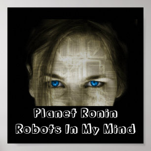 Pôster Robots In My Mind