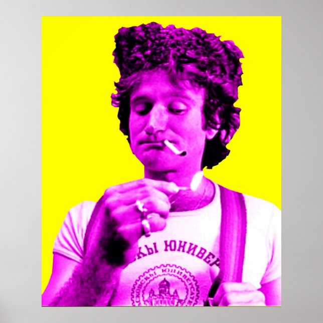 Poster Robyn Williams Pop Art (Frente)