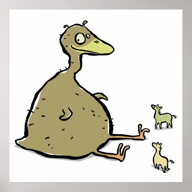 Pôster Roc o pássaro (Frente)