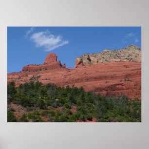 Poster Rocha a vapor em fotografia de Arizona de Sedona