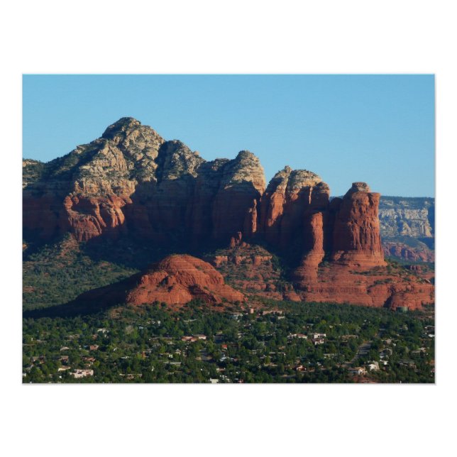 Pôster Rocha Coffee Pot I em Sedona Arizona (Frente)