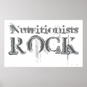 Pôster Rocha dos nutricionistas