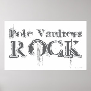 Pôster Rocha dos Vaulters de pólo