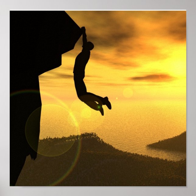 Pôster Rocha Subindo Tela (Frente)