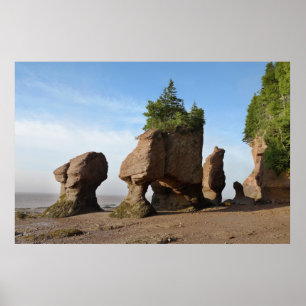 Pôster Rochas de Hopewell no nascer do sol