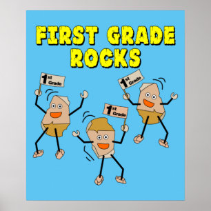 Poster Rochas do primeiro grau