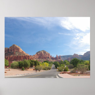 Pôster Rochas Vermelhas de Sedona