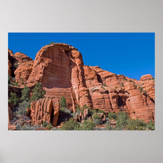 Pôster Rochas Vermelhas Palatki 3285 (Frente)