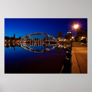 Poster Rochester e a ponte de Douglass-Anthony