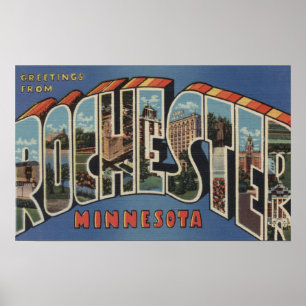 Pôster Rochester, Minnesota - grandes cenas da letra