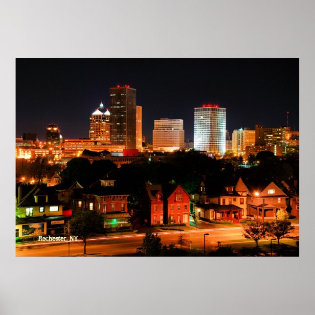Pôster Rochester, NY (Frente)