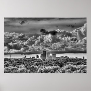 Poster Rochester, skyline de NY