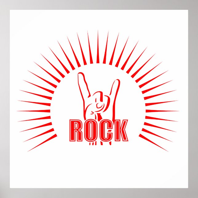 Poster Rock (Frente)