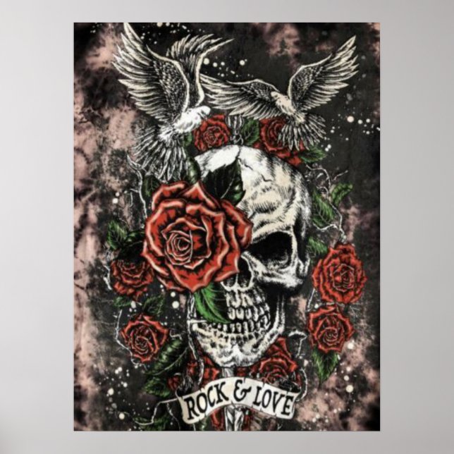 Poster Rock & Amor (Frente)