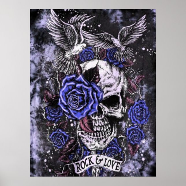 Poster Rock & Amor (Frente)