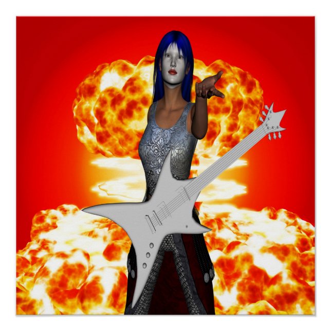 Pôster Rock and Roll (Frente)