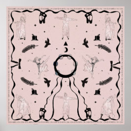 Poster Rock and Roll Ballerina II