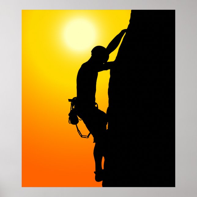 Pôster Rock Climber (Frente)