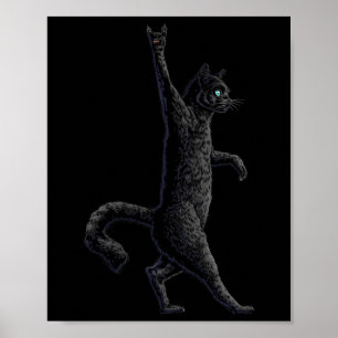 Poster Rock Divertido Em Rock And Roll - Camisetas De Ban