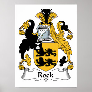 Pôster Rock Family Crest