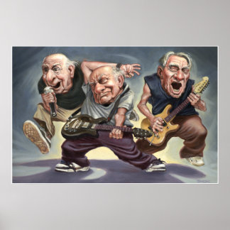 Poster Rock Jurássico