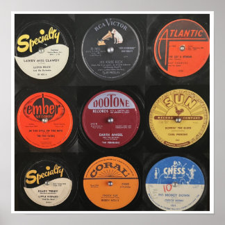 Poster Rock 'n Roll Está Aqui Para Ficar!