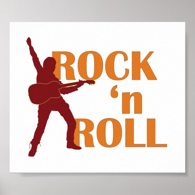 poster - Rock 'n Roll (music design) (Frente)