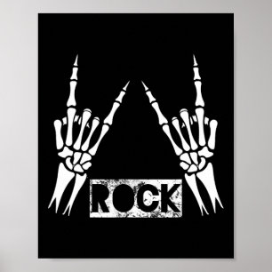 Poster Rock On Banda Para As Mulheres Rock And Rols Para 
