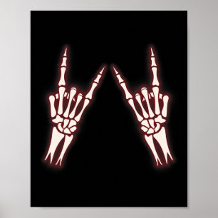 Poster Rock On Banda Para As Mulheres Rock And Rols Para