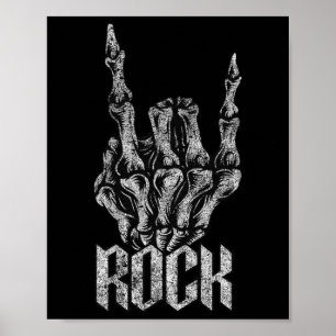 Poster Rock On Banda Para As Mulheres Rock And Rols Para 