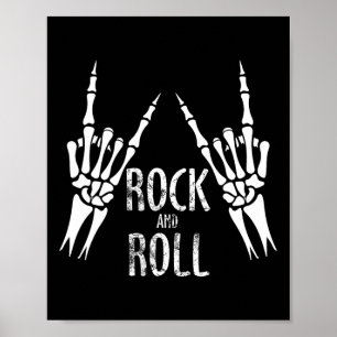 Poster Rock On Banda Para As Mulheres Rock And Rols Para