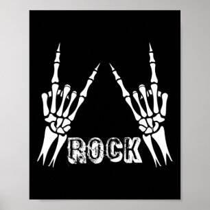 Poster Rock On Banda Para As Mulheres Rock And Rols Para