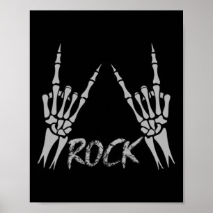 Poster Rock On Banda Para As Mulheres Rock And Rols Para