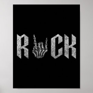 Poster Rock On Banda Para As Mulheres Rock And Rols Para