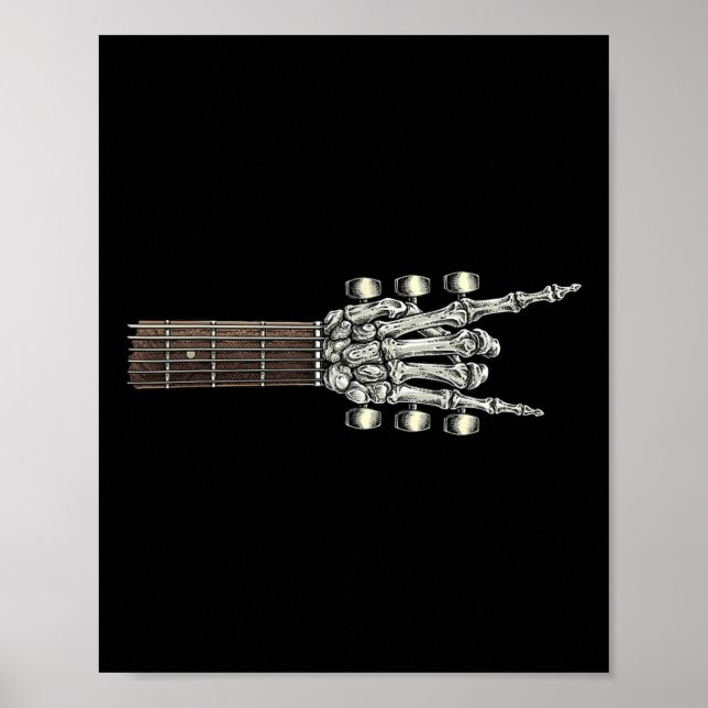 Poster Rock On Banda Para As Mulheres Rock And Rols Para  (Frente)