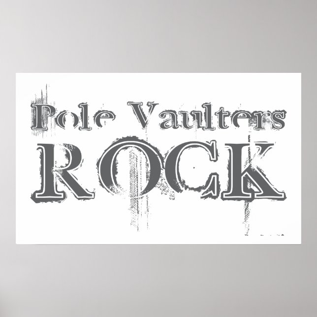Pôster Rock Pole Vaulters (Frente)
