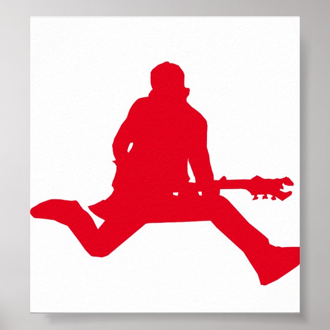 Pôster Rock Star Red (Frente)