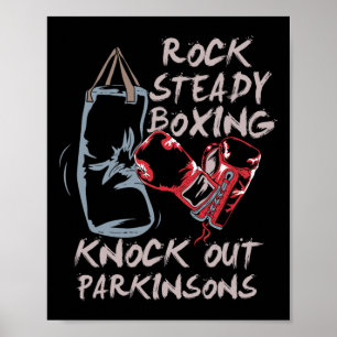 Poster Rock Steady Boxnock Out Parkinsons