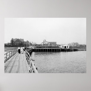 Pôster Rockaway distante da entrada, 1904